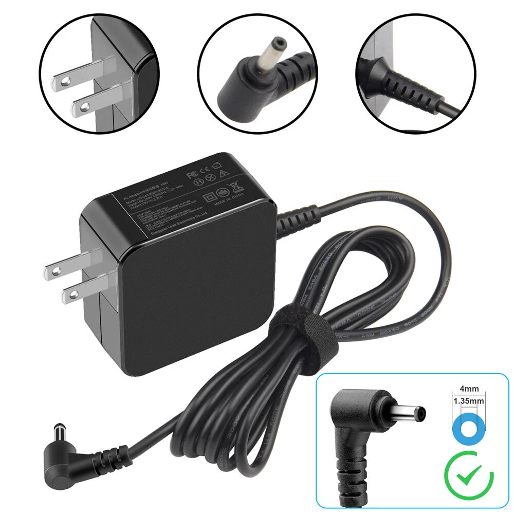 45W AC Adapter Charger Power Supply for ASUS VivoBook 14 15 F412DA X420UA X512FA