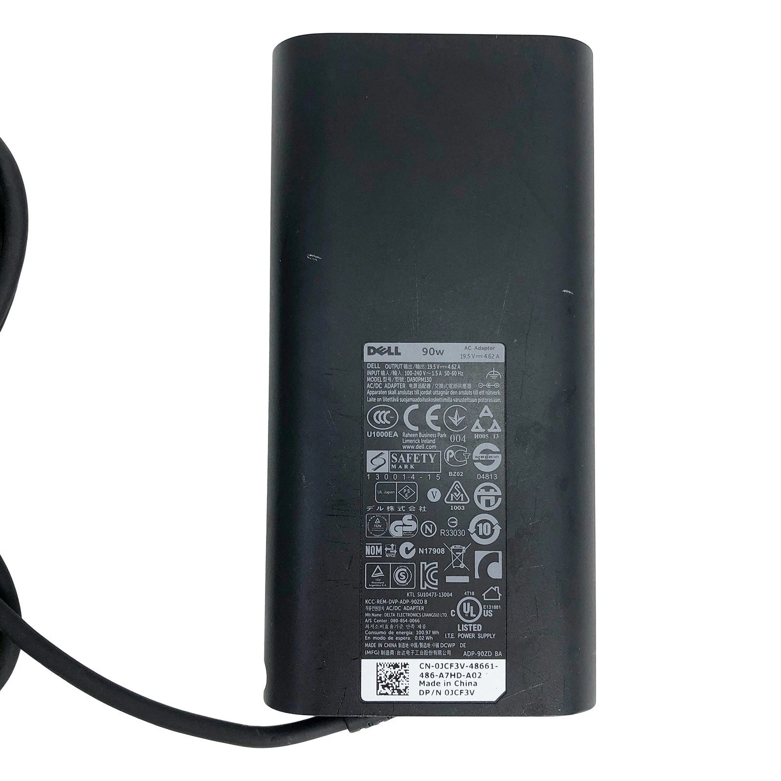 NEW Genuine Dell Laptop Charger 90W AC Adapter for Precision 3530, 3540, 3550