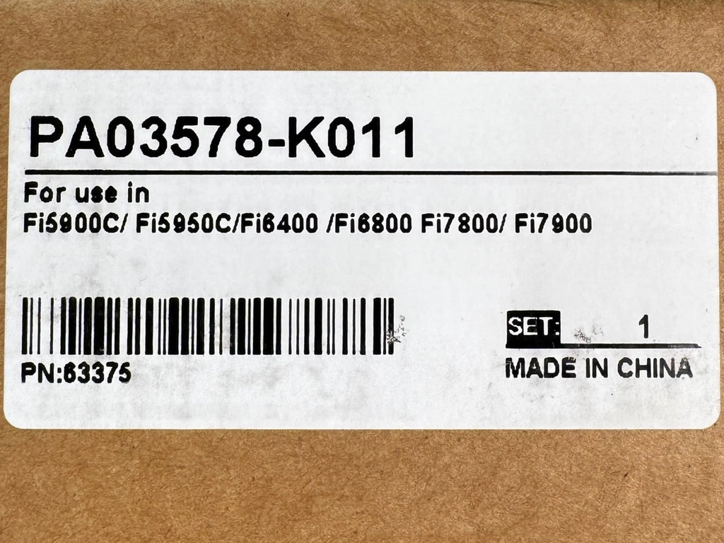 PA03578-K011 Rollers Kit for Fujitsu Fi5900C Fi5950C Fi6400 Fi6800 Fi7800 Fi7900