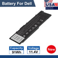 MFKVP Battery For Dell Precision 15 7510 7520 17 7710 7720 451-BBSB 451-BBSF NEW