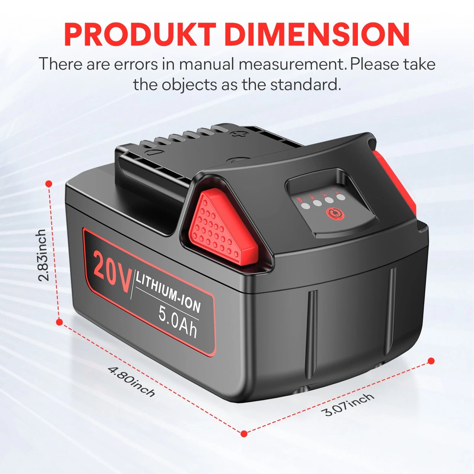 2PCS For Ingersoll Rand 20V Battery IQV20 Series BL2023 BL2012H BL2022 BL2010