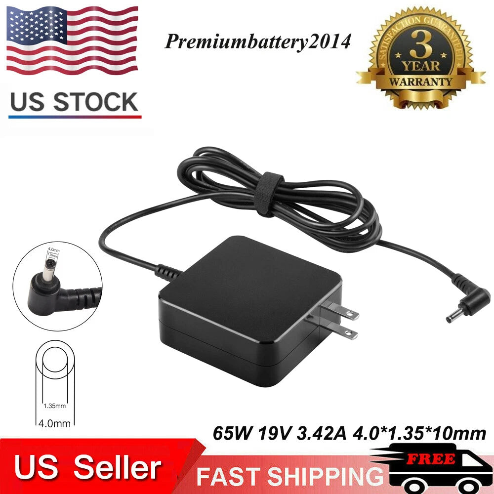 65W AC Power Adapter Charger For ASUS X510U X540L X540S X540Y X541S X541U X542U