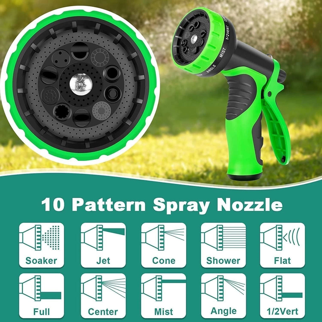 4X Stronger Deluxe Expandable Flexible Garden Water Hose +Nozzle 50FT & 100FT