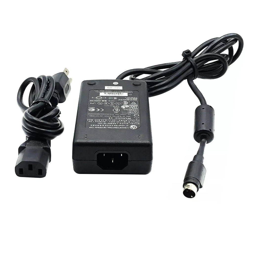Original 4 Pin 12V Li Shin 0452B1280 AC Adapter Power Supply Charger LCD TV