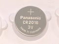 5 pc CARDED PANASONIC CR2016 cr 2016 lithium 3v battery EXP 2034