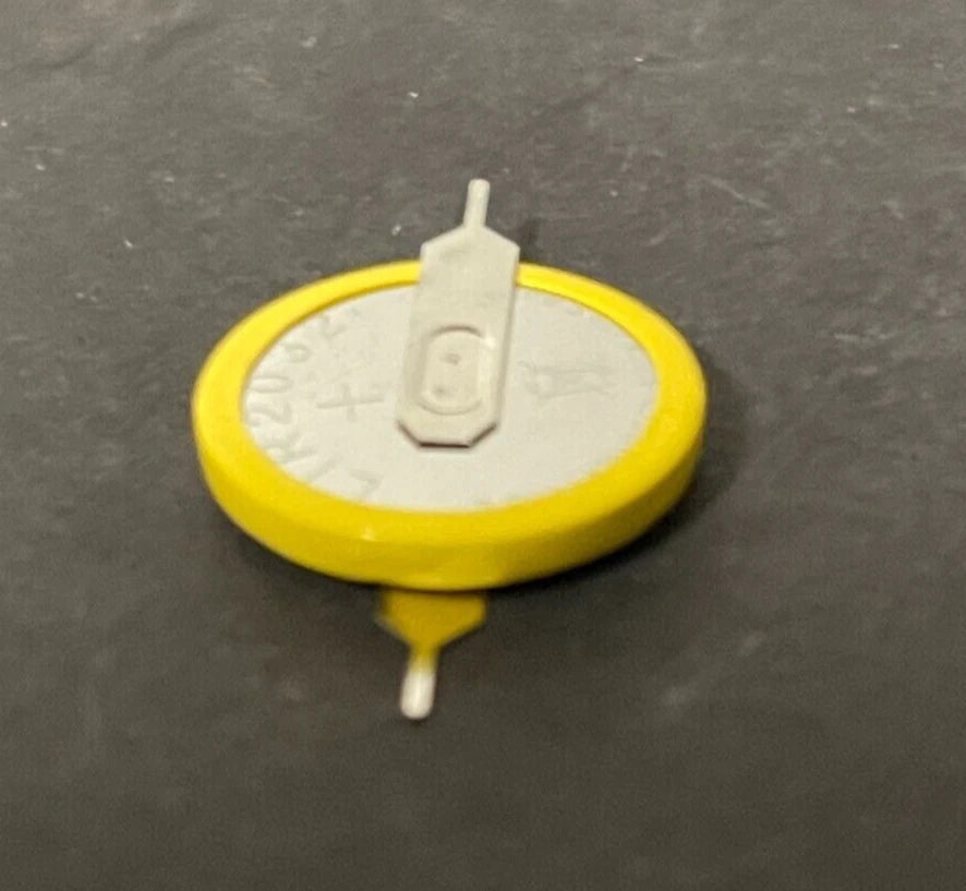 Brand New Li-ion Rechargeable LiR2032 Coin Cell Battery W/ Tabs