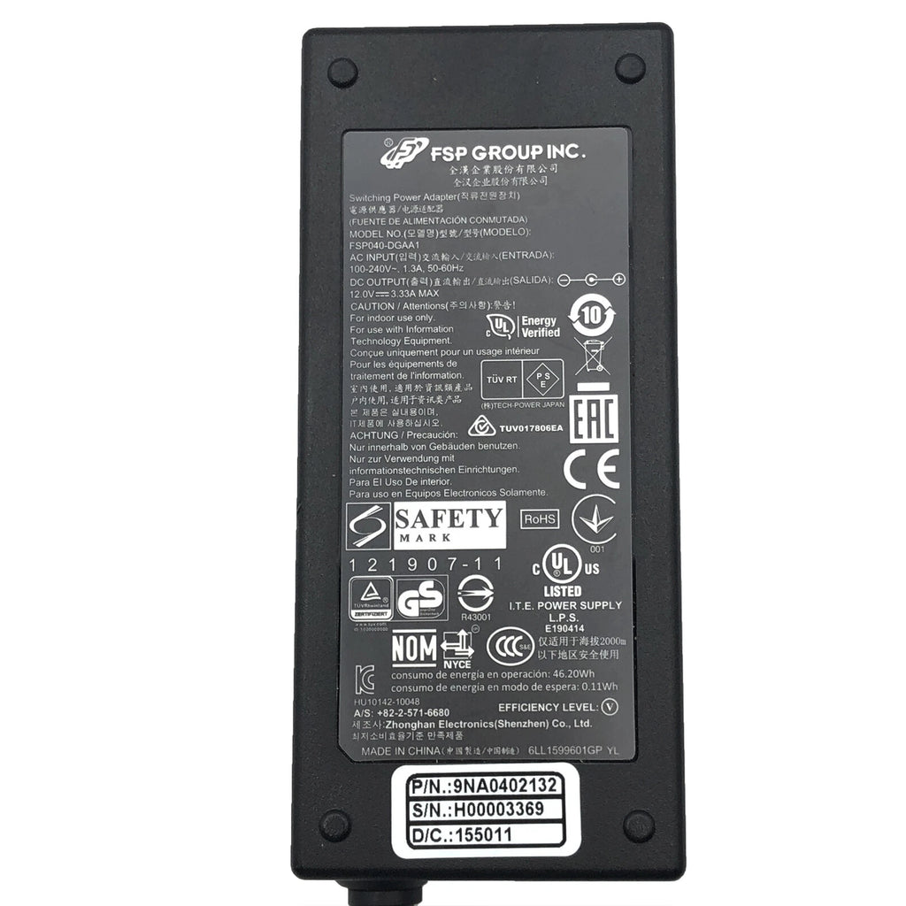 NEW Original FSP AC Power Adapter 12V for NCR Silver PX10 PX15 7746 POS Terminal