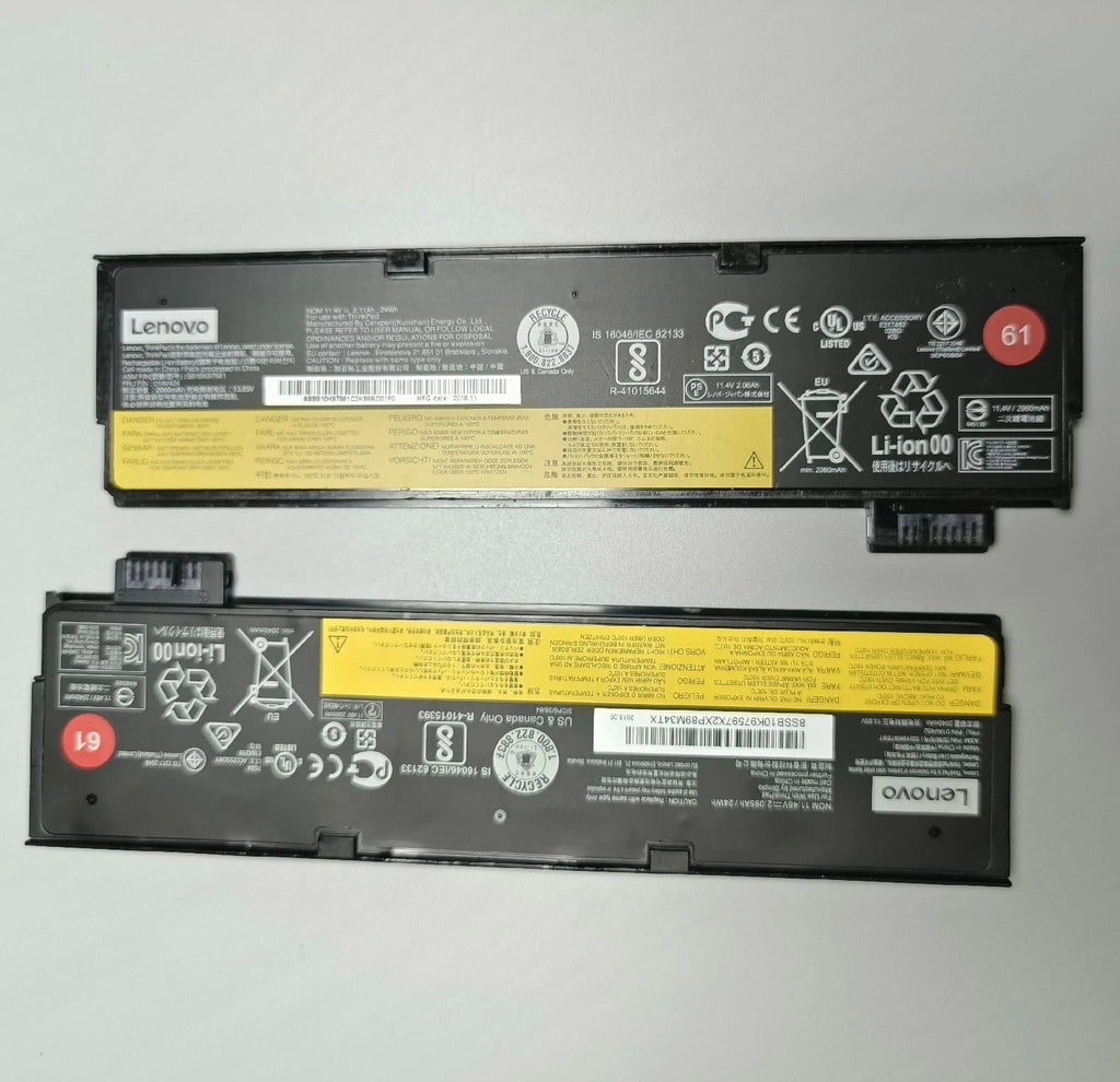 Genuine OEM 61 24Wh 01AV425 01AV423 Battery Lenovo Thinkpad T470 T480 T570 T580