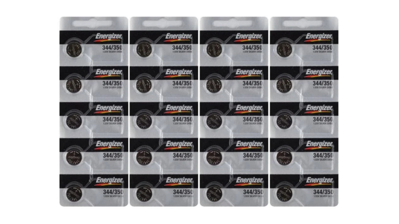 20 NEW Energizer 344/350 SR1136SW Silver Oxide Watch Batteries 1.55V-