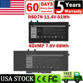 R8D7N 4GVMP Battery for Dell Latitude 5400 5410 5500 5510 Precision 3540 M3540