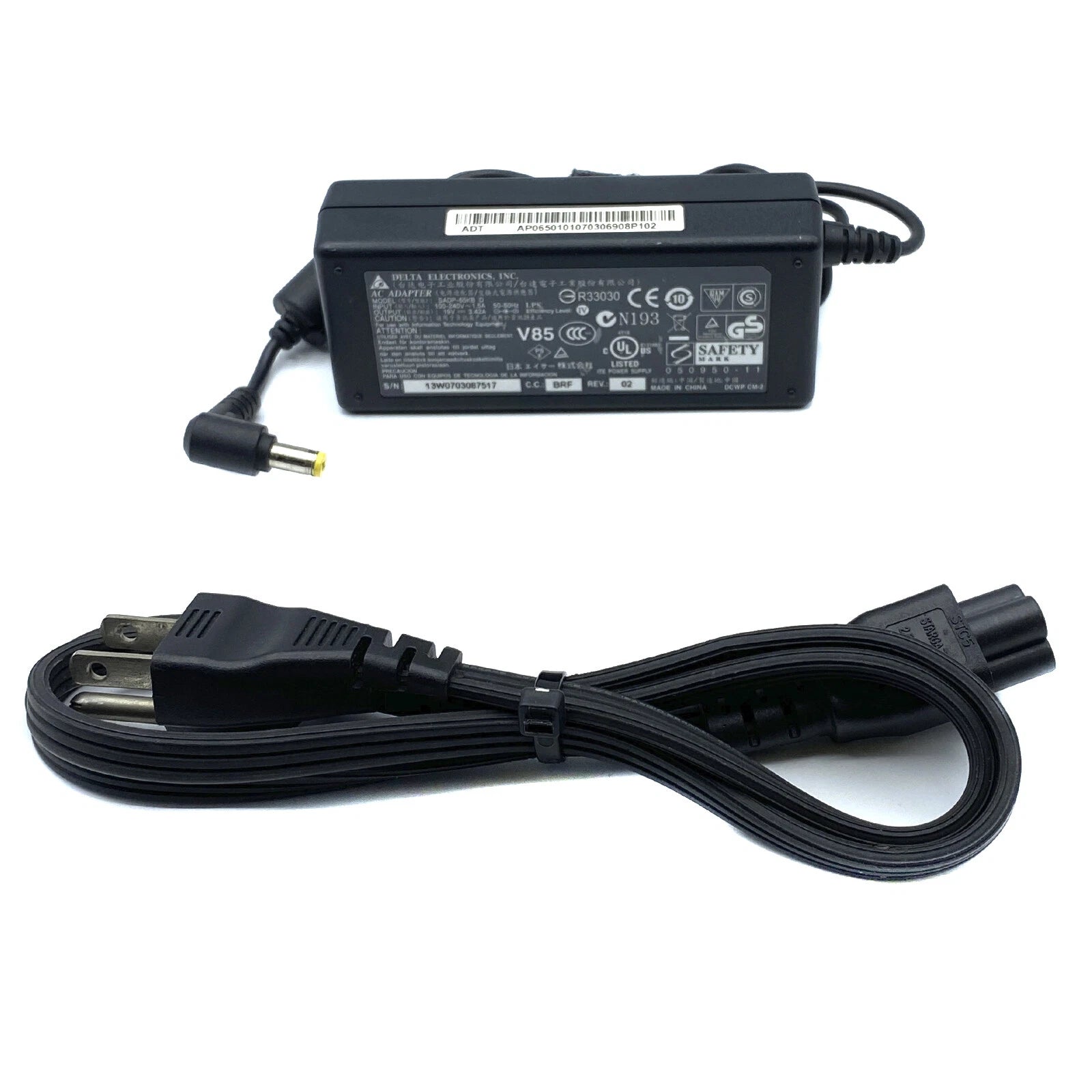 Open Box Genuine Delta AC Adapter For Acer Aspire ES1-511 ES1-512 ES1-531 E5 E15