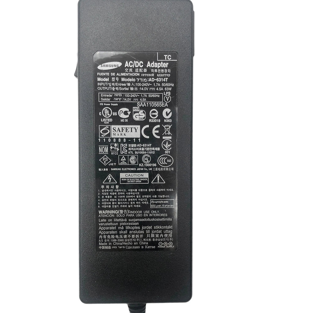 NEW Authentic Samsung AD-6314T 14V 4.50A 63W AC Adapter Power Supply