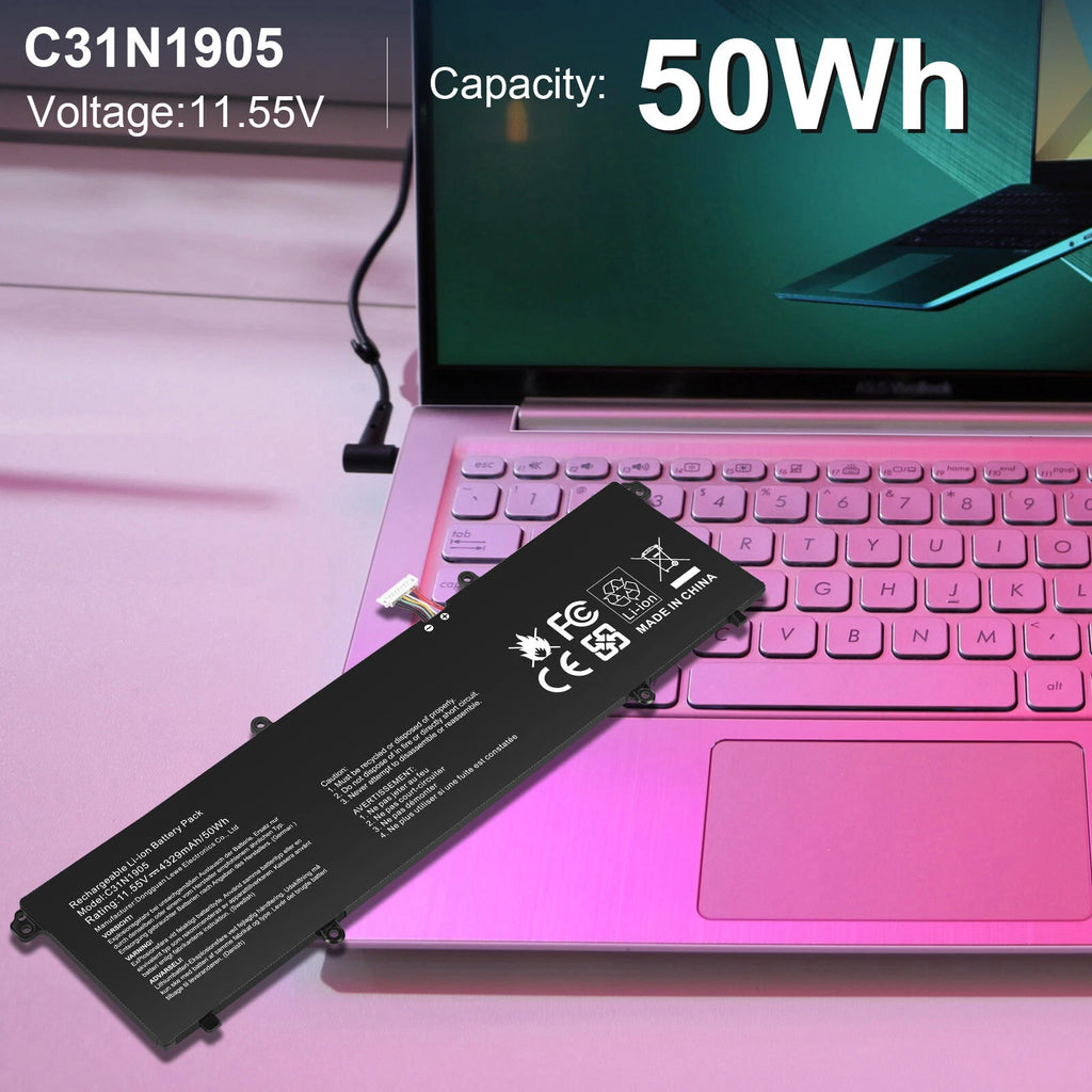 C31N1905 Battery For Asus Adolbook 13 14 2020 S13 S333 S333JA K533F S15 S533