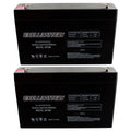 NEW 2PC 6V 7Ah SLA Battery EB670 SLA For UB670, PS670, D5734