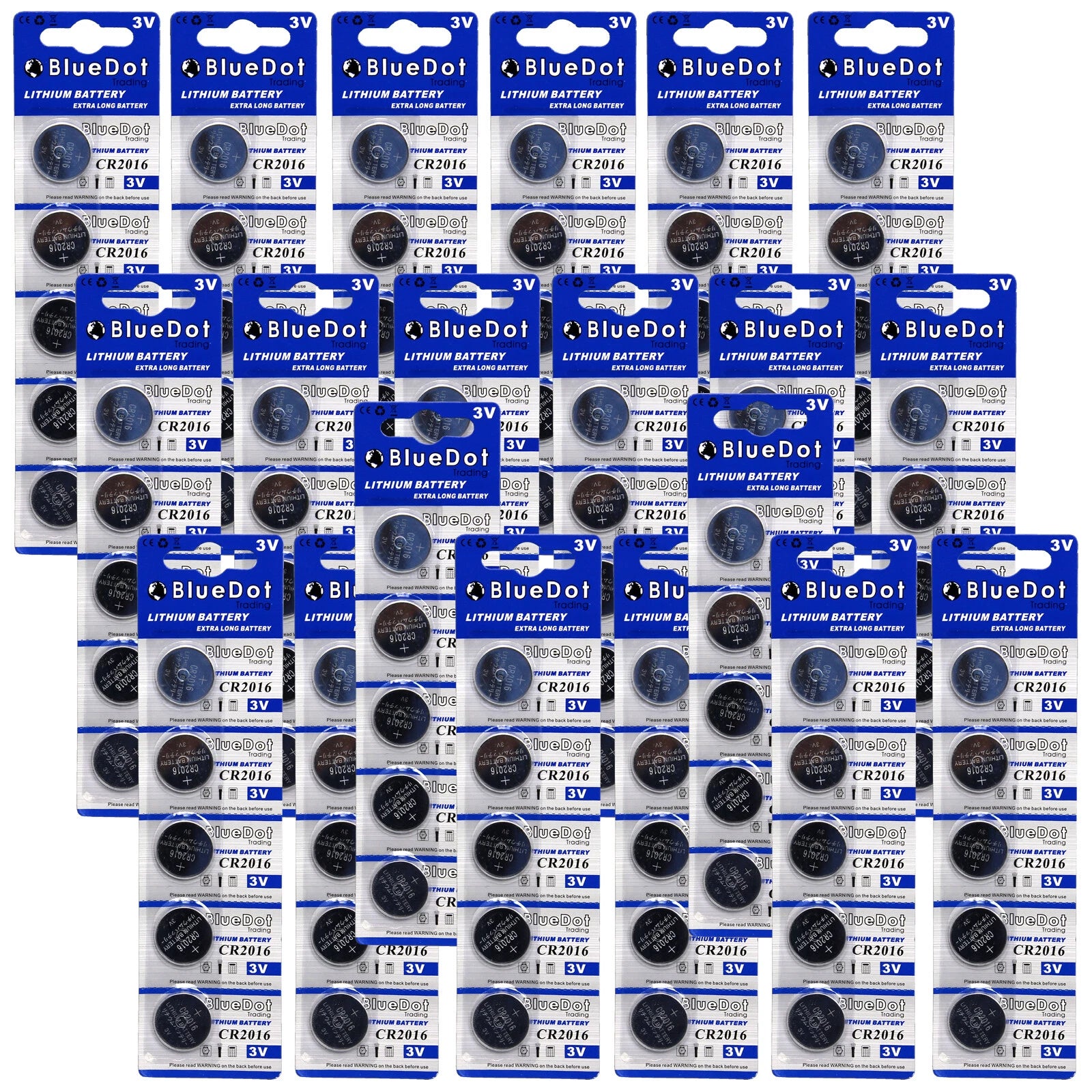 100 PC CR2016 CR 2016 DL2016 208-208 Lithium battery ~ Fast Shipping from USA