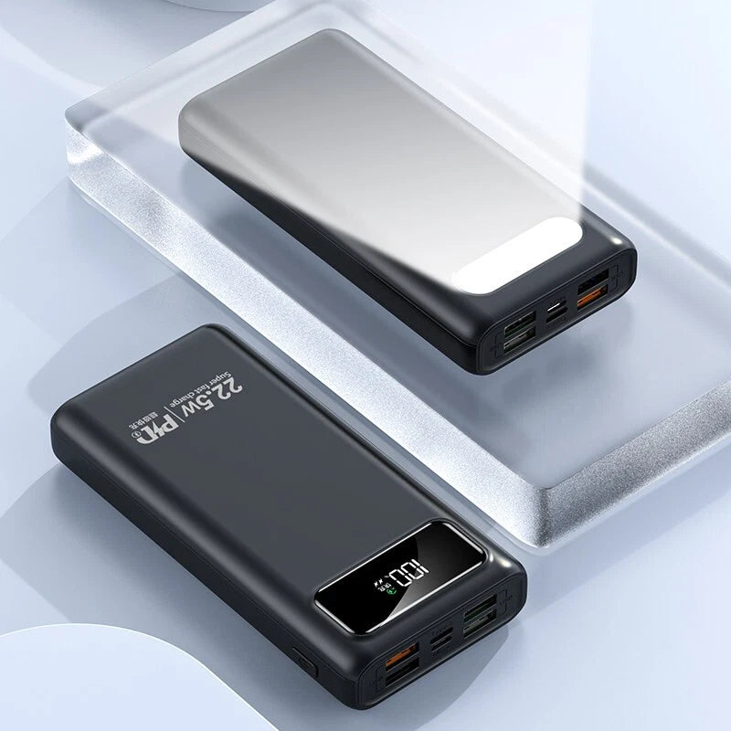 Power Bank 20000mAh Charging Portable External Battery Backup for Cell Phone
