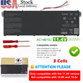??AC14B18J AC14B13J Laptop Battery For Acer Aspire E 11 ES1-131 ES1-111M ES1-331