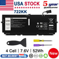 722KK Battery For Dell XPS 13 9300 9310 9380 2XXFW FP86V 0FP86V 02XXFW 52Wh