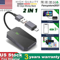 2 in1 Wireless Apple CarPlay adapter/Wireless Android Auto Adapter USB Plug&Play