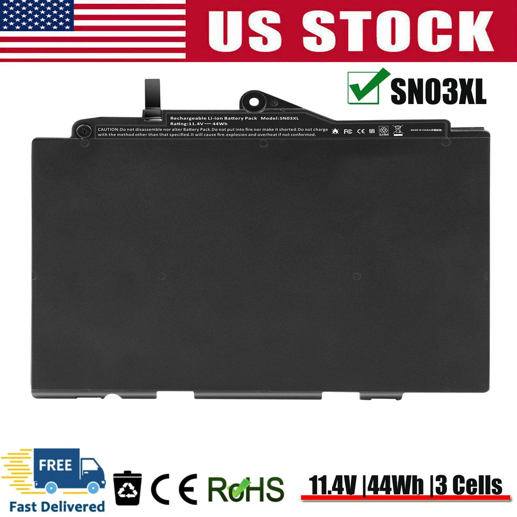 SN03XL Laptop Battery for HP EliteBook 820 G3 G4 725 G3 G4 HSTNN-DB6V 800514-001