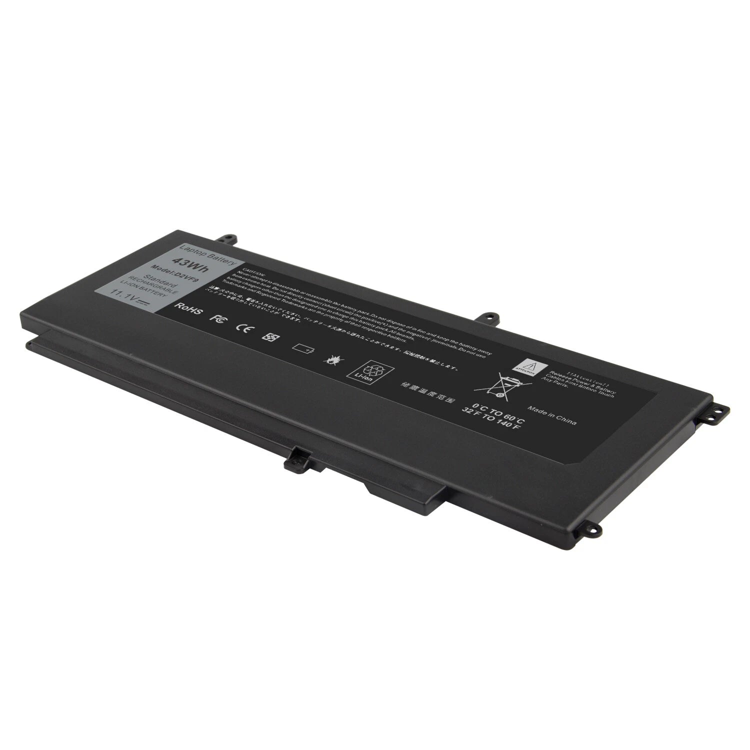 D2VF9 Battery For Dell Inspiron 15 7000 Series 7547 7548 0PXR51 PXR51 0YGR2V F