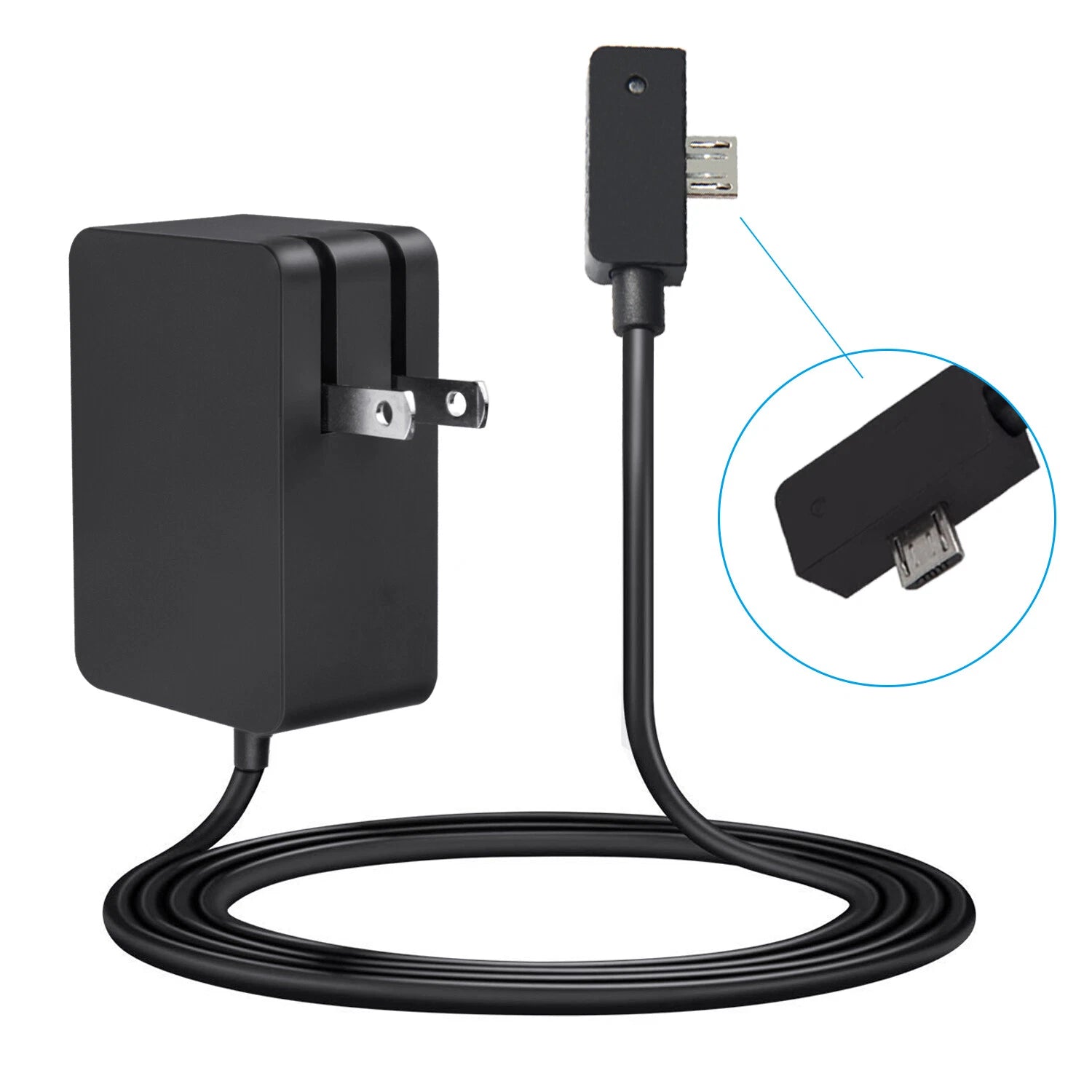 For Surface 3 Model 1623 1624 1657 Tablet USB Charging Cable Adapter Charger 13W