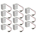 11pc Door Lock 9V 6-Cell Battery Pack Fits Vingcard 12 HTL-26