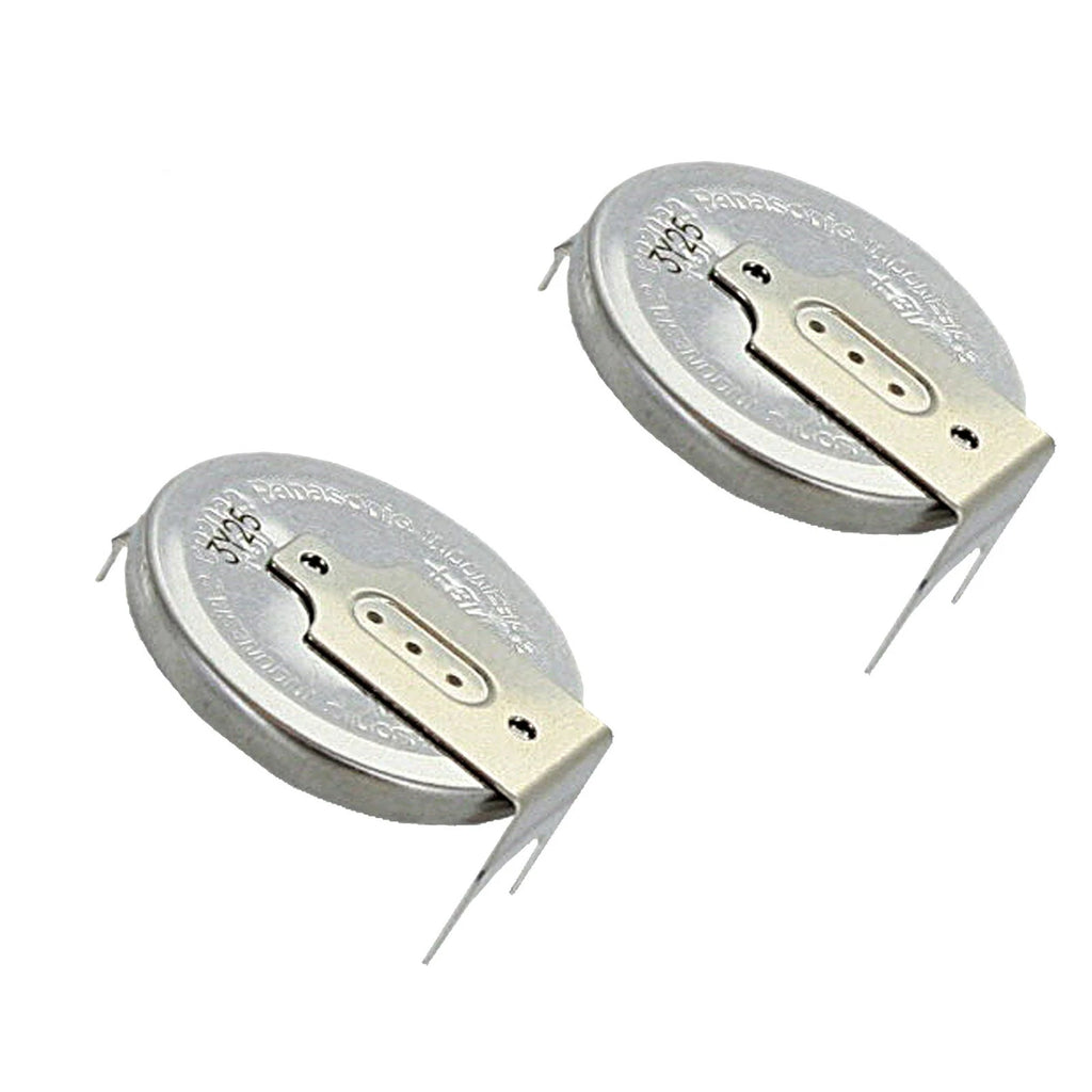 2x CR-2032/HGN 3V Lithium Coin Battery HORZ 3 PC Pins BIOS PC CMOS