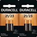 4 Pack Duracell A23 21/23 12 Volt MN21 MN23 23AE GP23 23A 23GA Batteries (2X2)