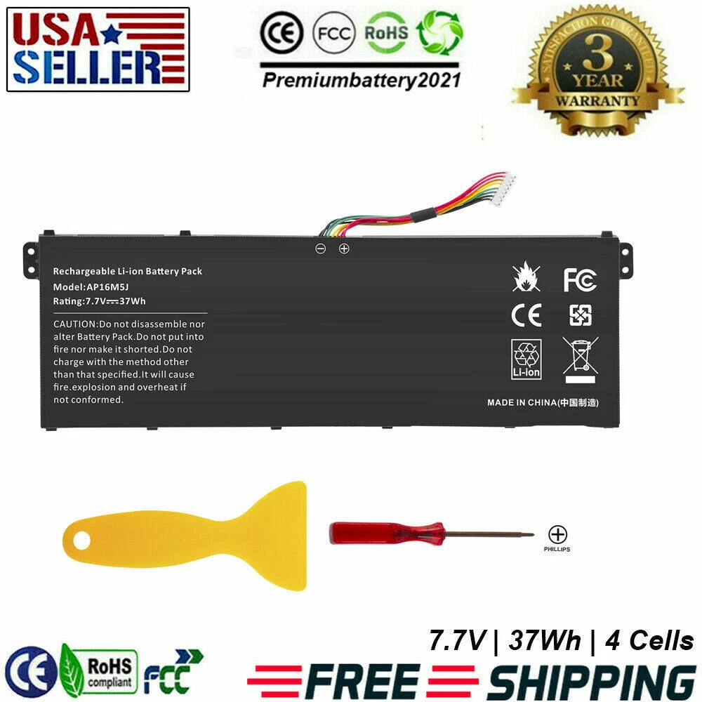 For Acer Aspire 3 A315-51 A315-21 Replacement Battery AP16M5J Brand New