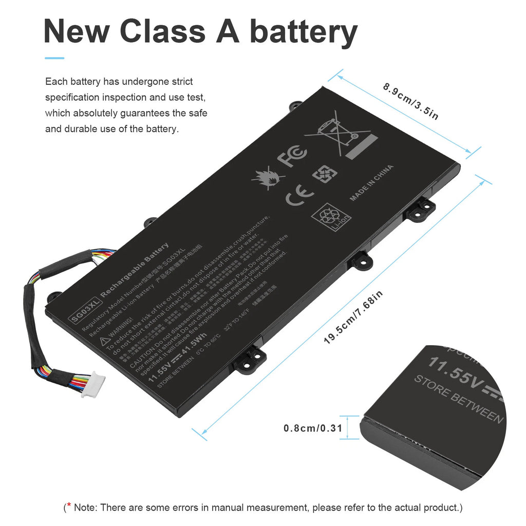 SG03XL SGO3XL Battery for HP Envy M7 M7-u009dx M7-u109dx 17-u163cl 849048-421 US