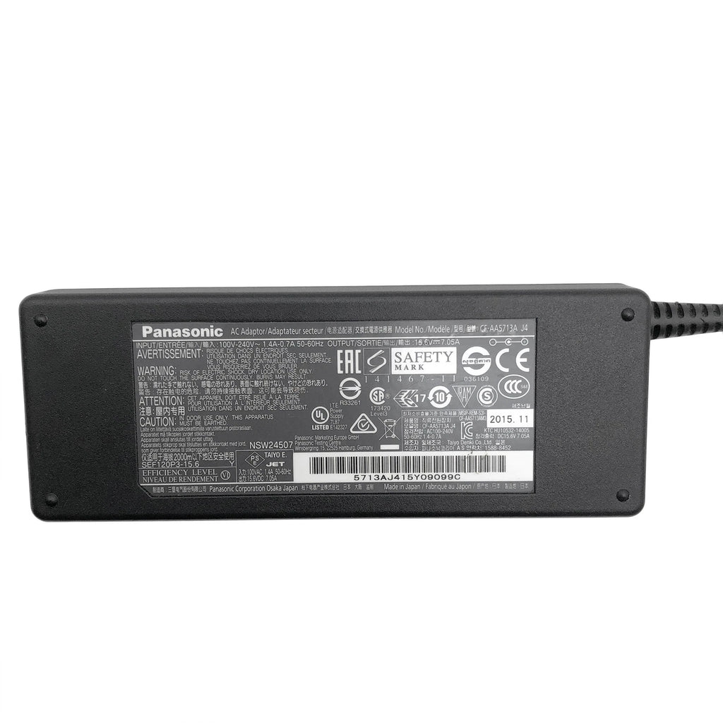 NEW Original AC Adapter Panasonic CF-AA5713AM 15.6V 7.05A 110W Power Supply
