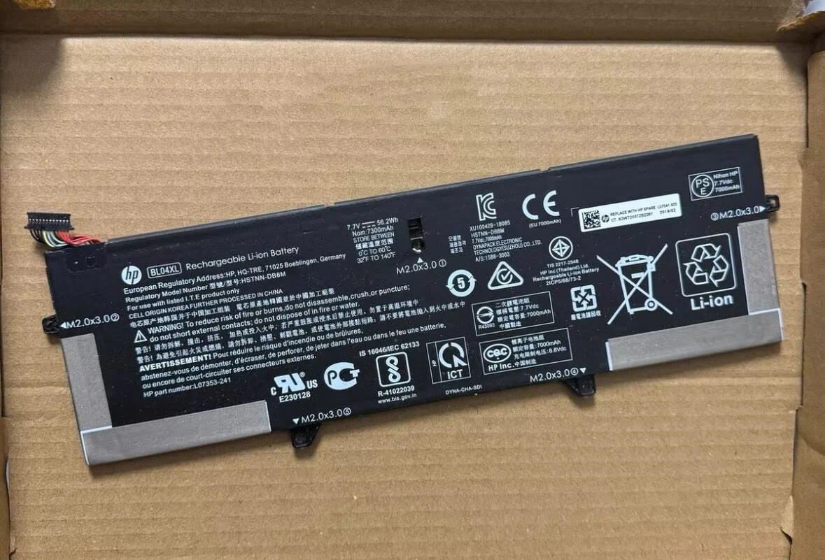 Genuine BL04XL Battery for HP EliteBook x360 1040 G5 G6 HSTNN-UB7N L07041-855