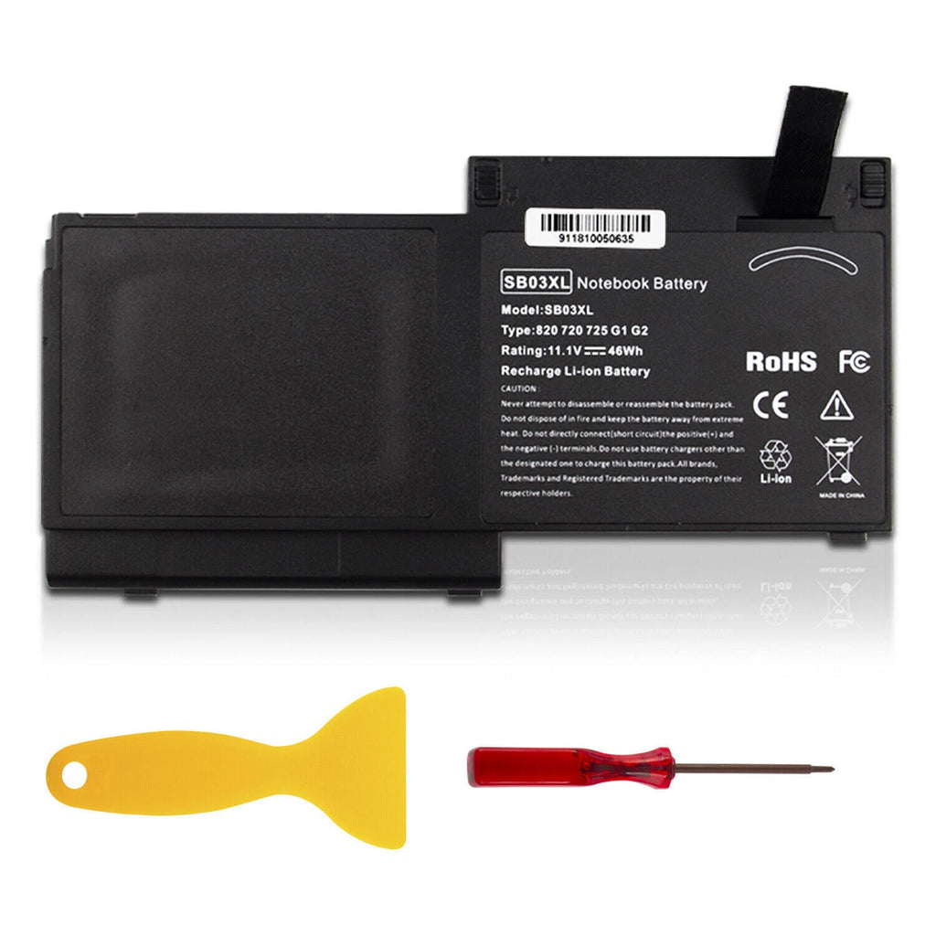 ?SB03XL Battery for HP Elitebook 720 G1 G2 725 820 717378-001 716726-421 Laptop