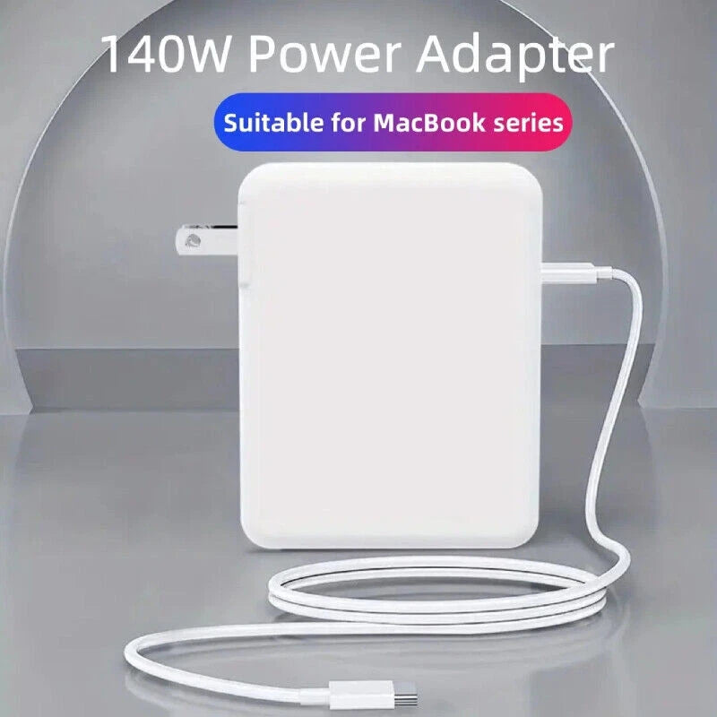 PD 140W 96W USB-C Type Macbook Pro Charger Power Adapter For Macbook Air Laptop