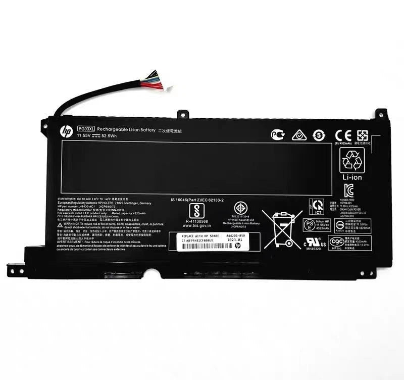 Genuine PG03XL Battery for HP Pavilion Gaming 15-DK 15T-DK 15-EC L48495-005 OEM