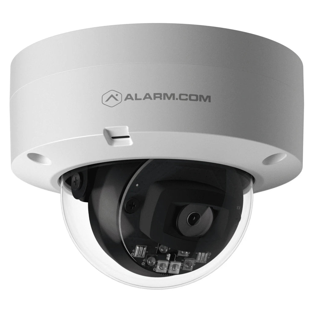 Alarm.com ADC-VC827P 1080P Indoor/Outdoor Fixed Dome Security Camera - PoE