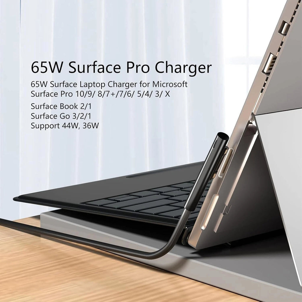 65W Power Charger Cord Fit for Microsoft Surface Pro 11 10 9 8 7 6 5 4 3 Copilot