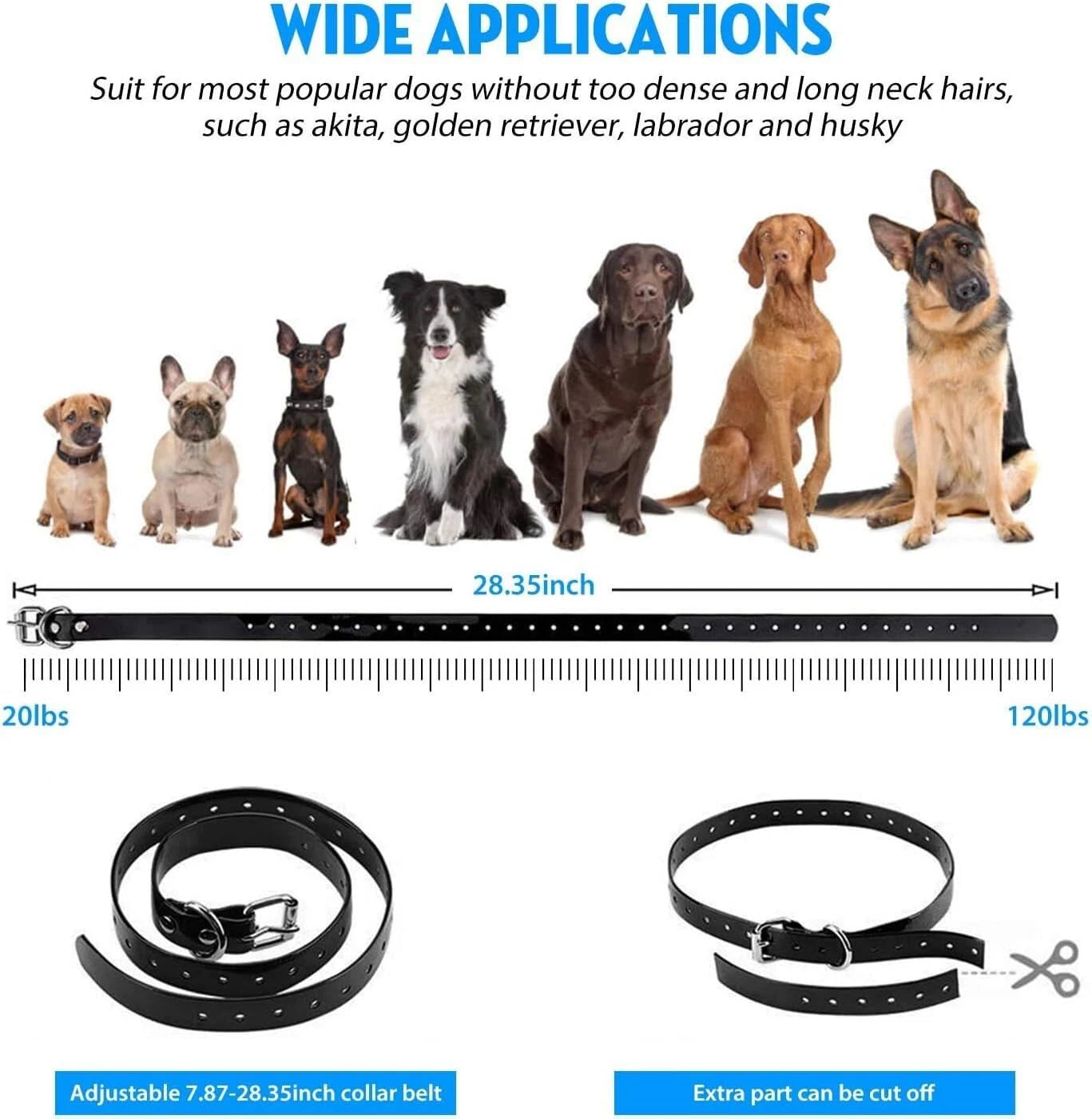 1/2/3 Pet Dog Wireless Electric Fence Containment System Training Collar Shock