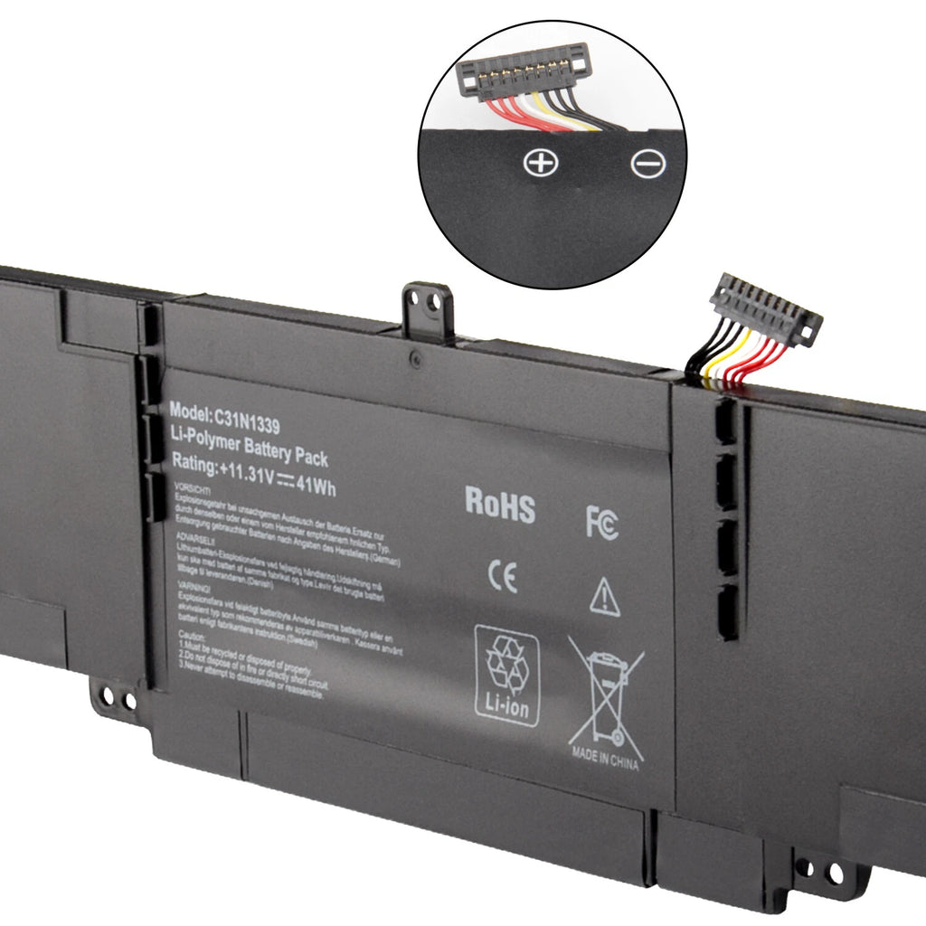 Battery C31N1339 For ASUS Q302L Q302LG Q302LA Q302U Q302UA UX303 UX303L NEW