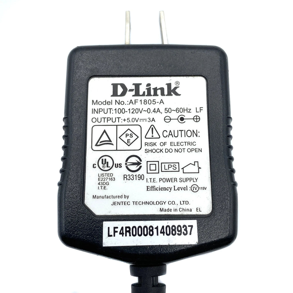 NEW Genuine D-Link AC Wall Adapter AF1805-A Power Supply 5V 3A OEM