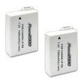 2 Pack LP-E8 LPE8 Batteries for Canon EOS T2i, T3i, T4i, T5i Camera