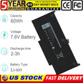 For Dell Latitude 5300 5310 (2-in-1) 7300 7400 60Wh Laptop Battery MXV9V