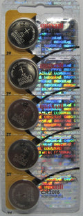 Maxell Lithium 3V Batteries Size CR2016 (Pack of 5)