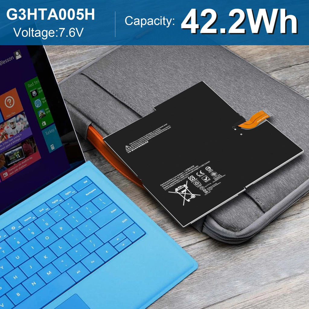 For Microsoft Surface Pro 3 1631 MS011301-PLP22T02 Replacement G3HTA005H Battery