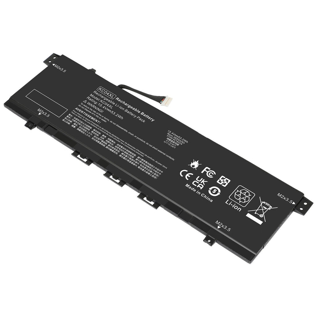 KC04XL Battery for HP ENVY 13-AG 13-AH 13-AR HSTNN-DB8P L08496-855 53.2Wh