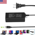 Charger 65W Power Source Adapter Type-USB-C For Dell Chromebook 2In1 XPS Laptop