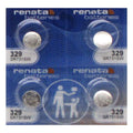 4 Renata 329 - SR731SW Button Cell Batteries