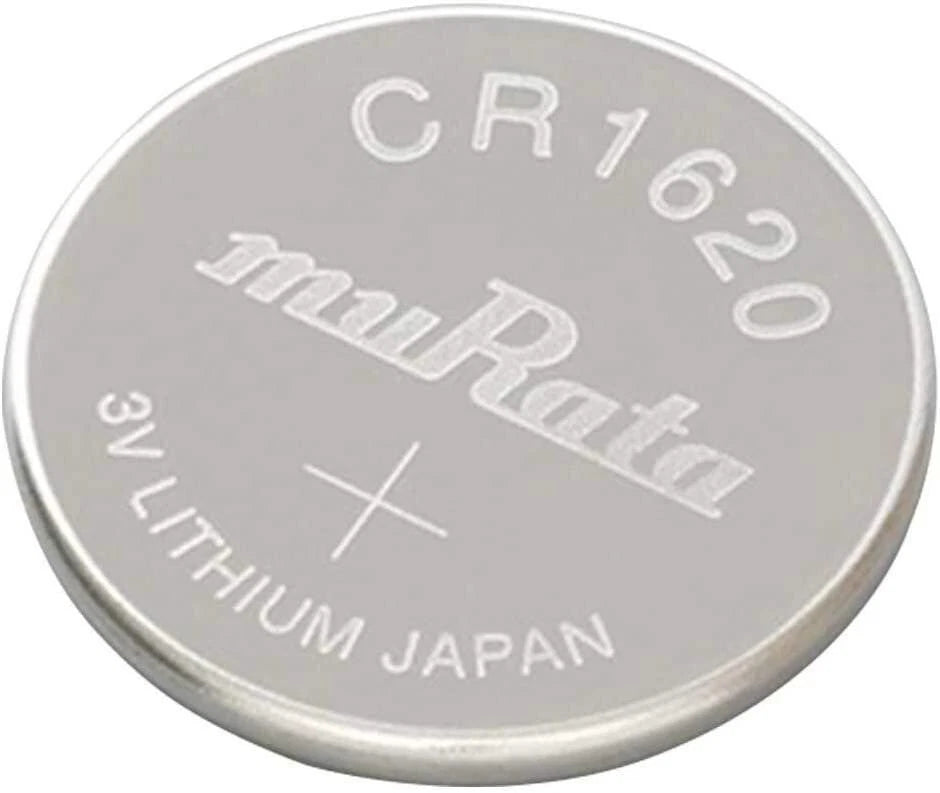 Murata CR1620 Battery DL1620 ECR1620 3V Lithium Coin Cell (25 Batteries)