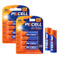 PKCELL AA LR6-4B 1.5V Ultra Alkaline Batteries 2 x 4 Pack (8 Pack)